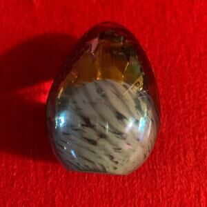 Carnival Glass Egg rare find